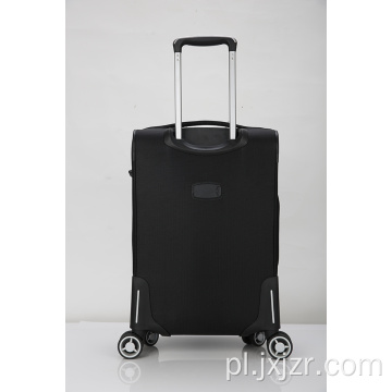 Ultra - wyciszona czarna walizka na bagaż Oxford
